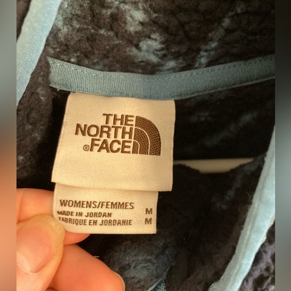 THE NORTH FACE PRINTED CAMPSHIRE FULL-ZIP JACKET WOMEN'S size medium blue - Picture 4 of 6